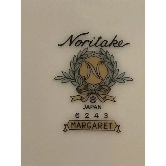 Vintage Noritake 6243‎ Margaret 8.25” Salad Plate - Picture 3 of 3